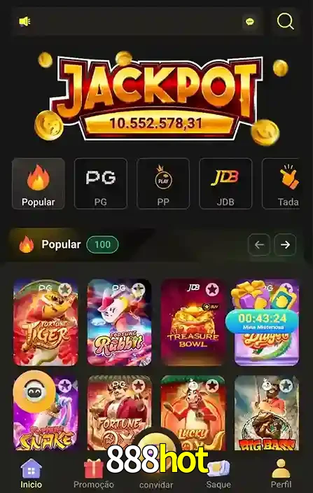 Promoções Especiais no 888hot App